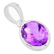 AMETHYST GEMSTONE  is the best remedy for pain and anxiety. It brings 